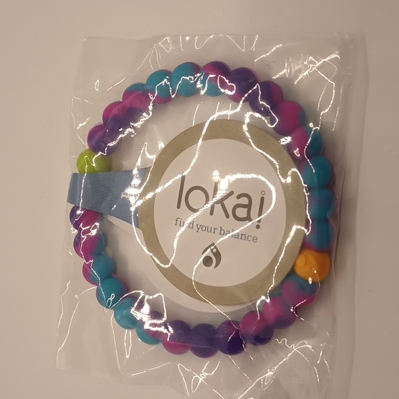 Lokai - NWT Classic Lokai Balance Silicone Bracelet Slide On Size L / M - Picture 16 of 16
